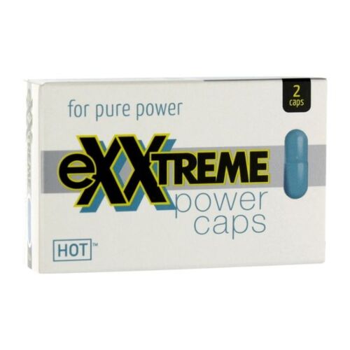 Voedingssupplement HOT EXXTREME POWER CAPS voor mannen