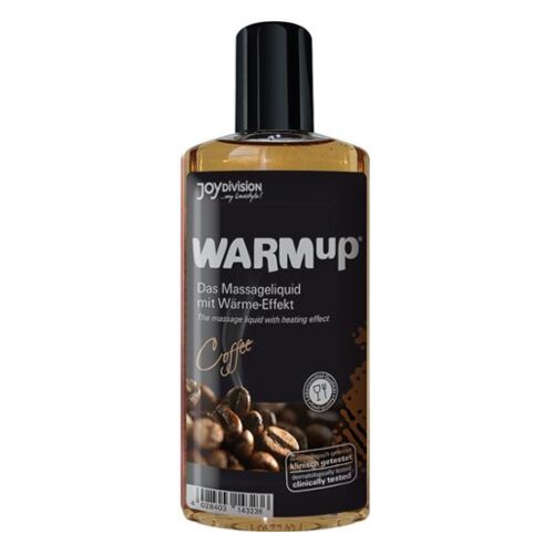 Aceite de masaje efecto calor caf