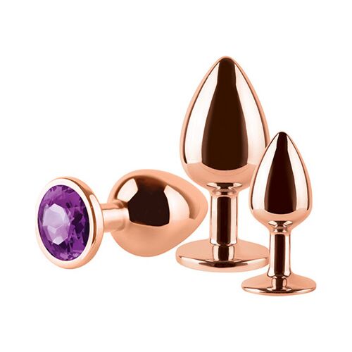 S Pleasures Metal NOAH anaaltplug set — 3 maten