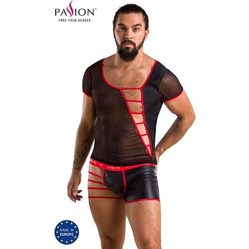 Lencería Hombre PASSION MARK SET zwart L/XL