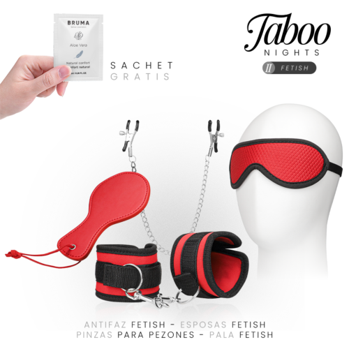 Fetish accessoirepakket TABOO NIGHTS 2: FETISH