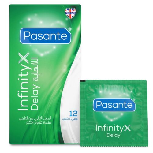 Vertragende Condooms Pasante Delay Infinity 12 Stuks