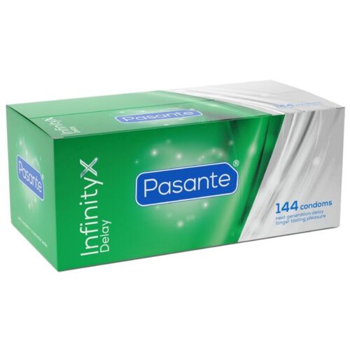 Retarder Condooms Pasante Delay Infinity Box van 144 Stuks