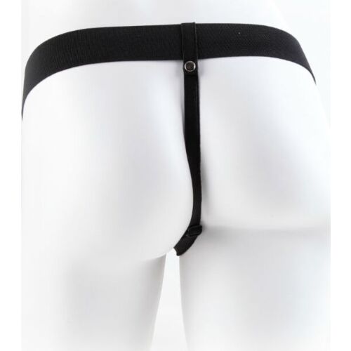 Arnes vibrador FETISH FANTASY SERIES 11'' met testikels