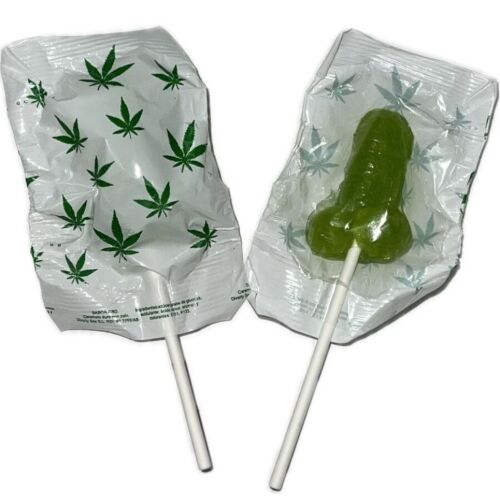 Penislolly DIABLO GOLOSO met marihuana-geur