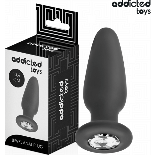 Plug Anale Addicted Toys met Juweel M - 10,4 cm