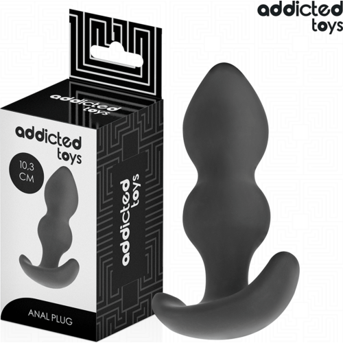 Plug Anale Addicted Toys S 10,3 cm met geleidelijke expansie