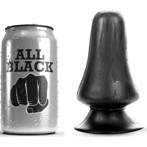 Anal Plug ALL BLACK 12 CM - Compact en verrassend