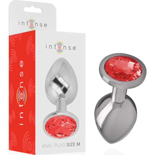 Plug Anal INTENSE met Diamantjuweel M
