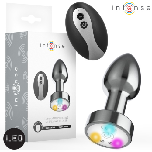 Anale Plug INTENSE met LED en Afstandsbediening