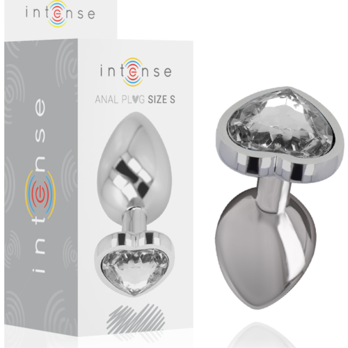 Plug anal INTENSE met diamantjuweel - Talla S