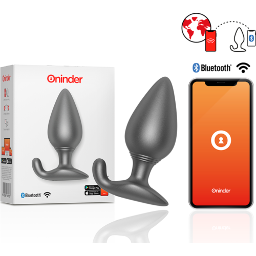 Anal Plug ONINDER RIO met App voor Luxe Stimulatie
