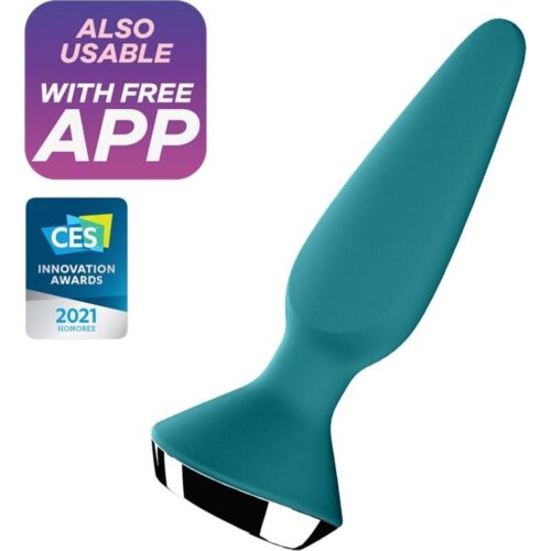 Plug anal SATISFYER Plug Ilicious 1 met app-controle