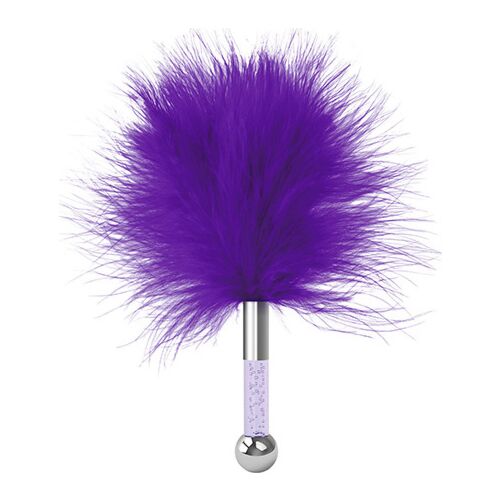Feather tickler S Pleasures met metalen handvat