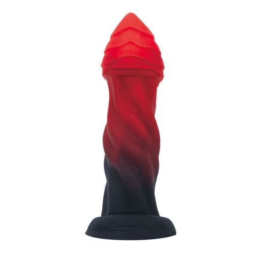 Dildo POWER MONSTERS Infernal Goliath 25 cm met spiraaltexturen