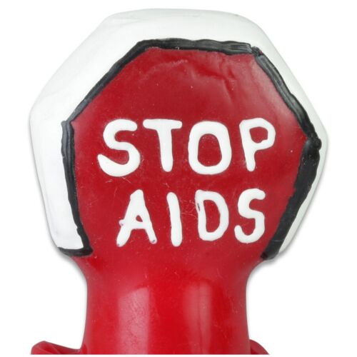 Condoom Decoratief Condomerie Stoppen Aids - Handgeschilderd