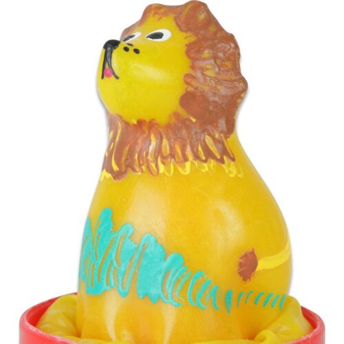 Preservatief CONDOMERIE Leeuw - Handgeschilderd en Uniek