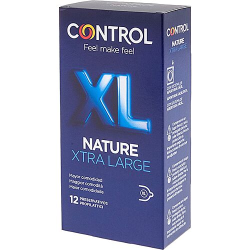 Preservativos CONTROL ADAPTA NATURE XL - 12 stuks