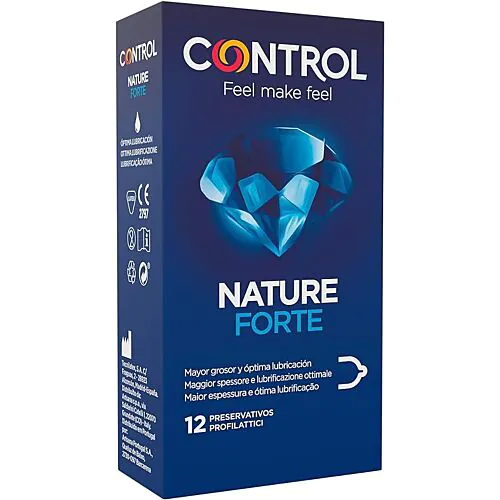 Condoom Control Nature Forte 12 Stuks - Hoogwaardige Weerstand