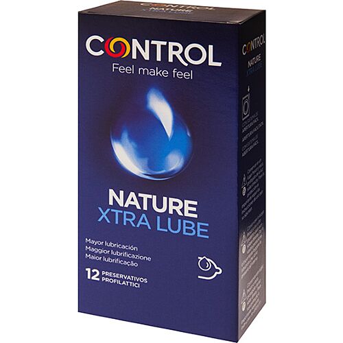CONTROL Extra Lube Condooms - 12 Stuks