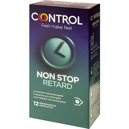 Condoom Control Non Stop Retard 12 Uds met Verlener