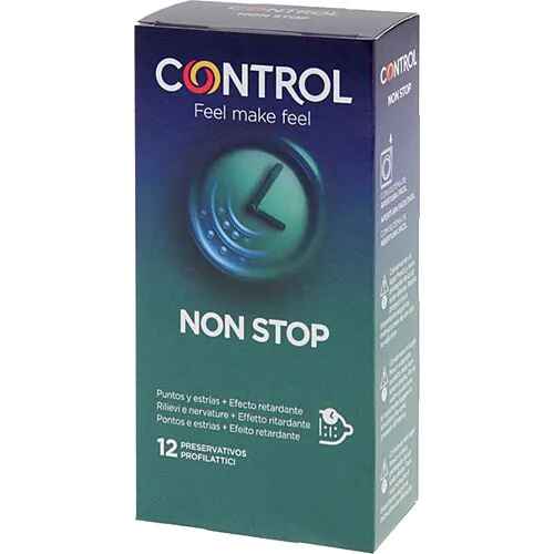 Condoom Control Non Stop met texturen voor stimulatie