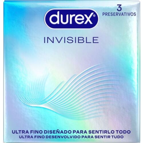 Preservatieven Durex Invisible Ultra Fijn 3 Stuks