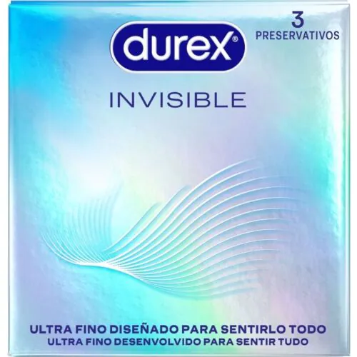 Preservatieven Durex Invisible Ultra Fijn 3 Stuks