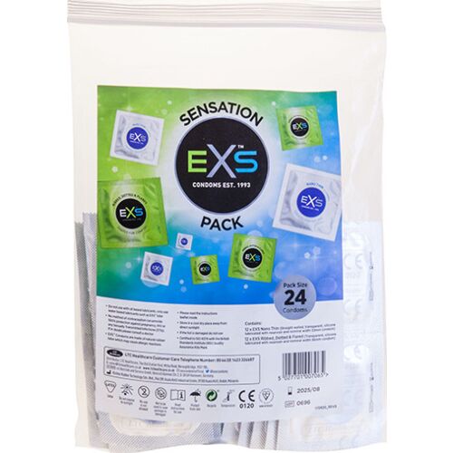 Exs Sensation Pack condooms — 24 stuks mix