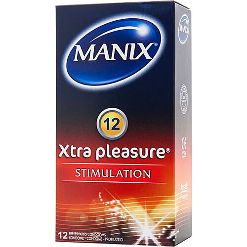 Manix Xtra Pleasure condooms met ribbels