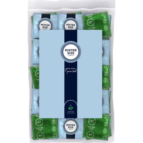 Condooms MISTER SIZE 47 mm - Ultrafijn en veilig