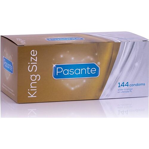 Condooms Pasante King MS - Breder en langer voor beter comfort