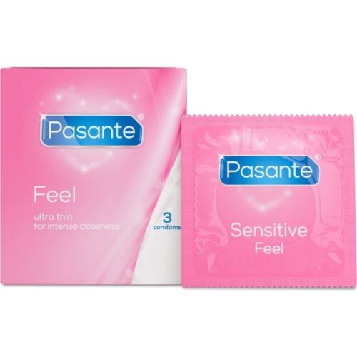 Condoom Pasante Feel 3 UDS het dunste voor meer gevoel