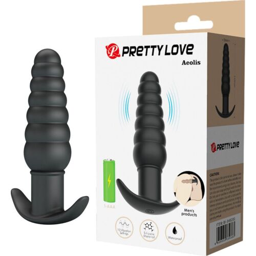 Anal Plug Vibrator Pretty Love Aeolis met Vibratie
