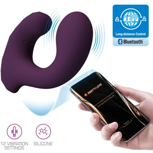 Vibrador Pretty Love Billy met App-functionaliteit