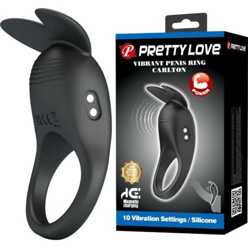 Penisring Pretty Love Carlton met clitorale stimulator