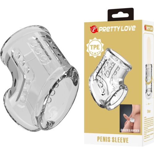 Penishuls Pretty Love met Textuur voor Stimulatie