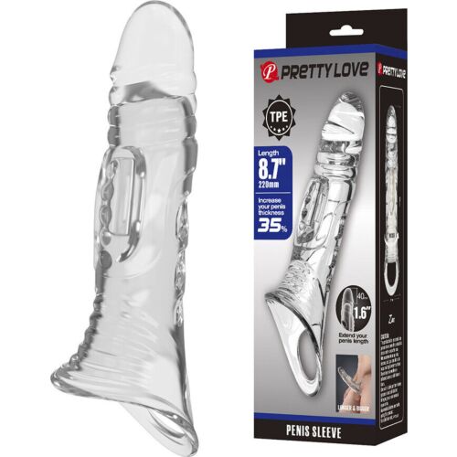 Penis Funda Pretty Love Transparant