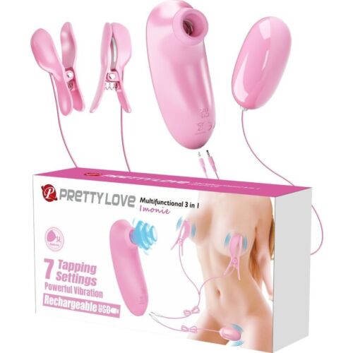 Seks speelgoed Pretty Love Imonie 3-in-1 multifunctionele set