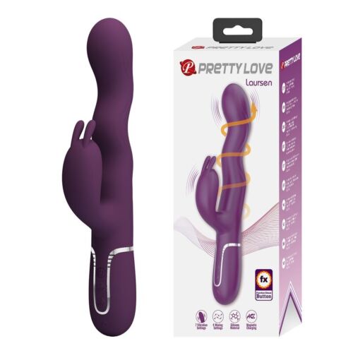 Vibrator Pretty Love Loursen met duwfunctie en 7 vibraties
