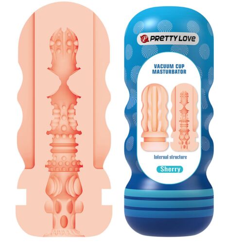 Masturbator Pretty Love Sherry met suctie-effect