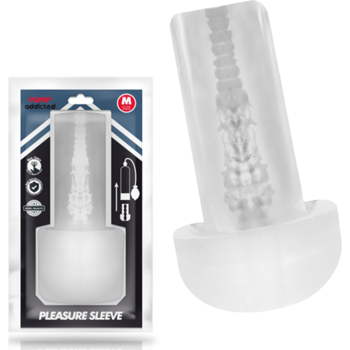 Masturbator PUMP ADDICTED Pleasure Sleeve M - Ultra smal