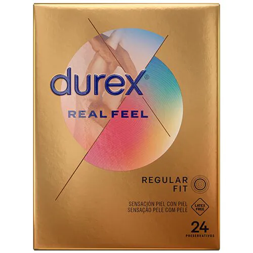 Condoom Durex Real Feel 24 Uds met natuurlijke gevoel