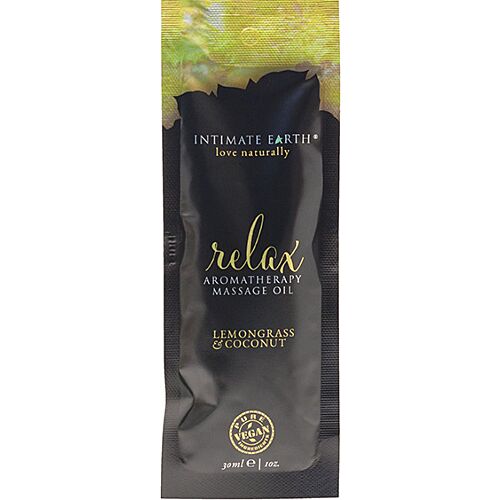 Massageolie Intimate Earth Relax met Aloe Vera en Kokos