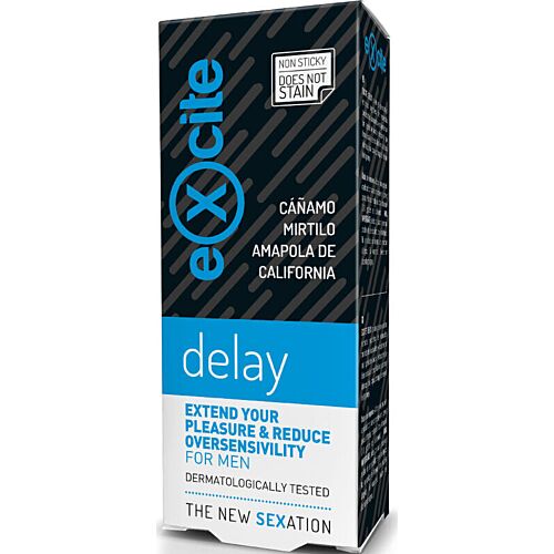 Excite Delay 20ml - Vermindert Gevoeligheid voor Mannen