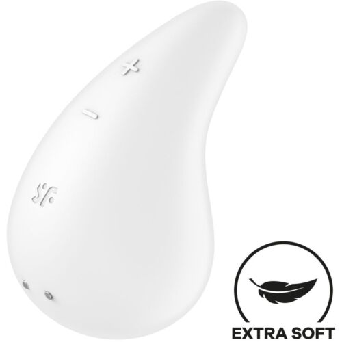 Vibrator Lay on Satisfyer Dew Drop met 12 programma's