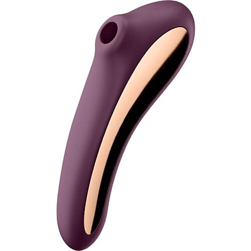 Stimulator Satisfyer Dual Kiss met drukgolven en vibratie