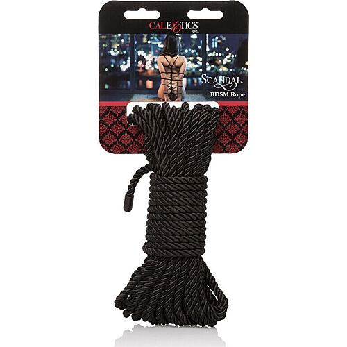 Cuerda BDSM CalExotics Scandal 10m - Zacht en veelzijdig