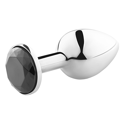 Plug Anal SECRETPLAY ZWARTE ANALE PLUG S met conische vorm