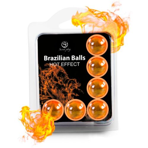 SET 6 BRAZILIAANSE BALLEN SECRETPLAY met Warmte-effect